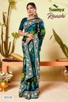 Raashi By Saumya Sparkle Georgette Printed Saree Wholesalers In Surat

